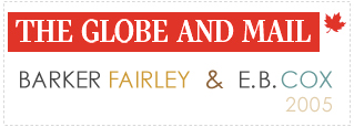 Barker Fairley and E.B. Cox Globe and Mail Ingram Gallery