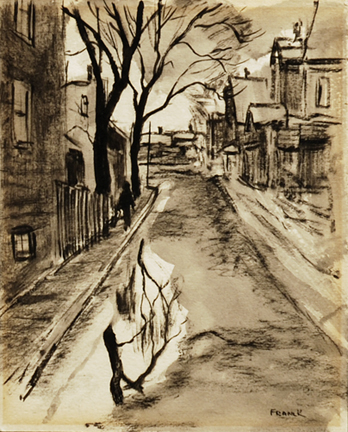 Albert FRANCK Untitled - Street Scene (1951)