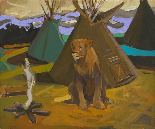 Artist: Travis Shilling | Painting: The Lion